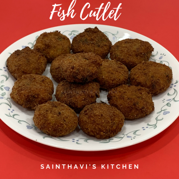 Fish cutlet recipe