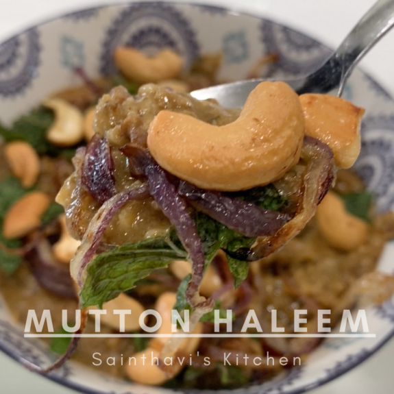 Mutton Haleem Recipe | Goat Kheema Haleem Instant Pot